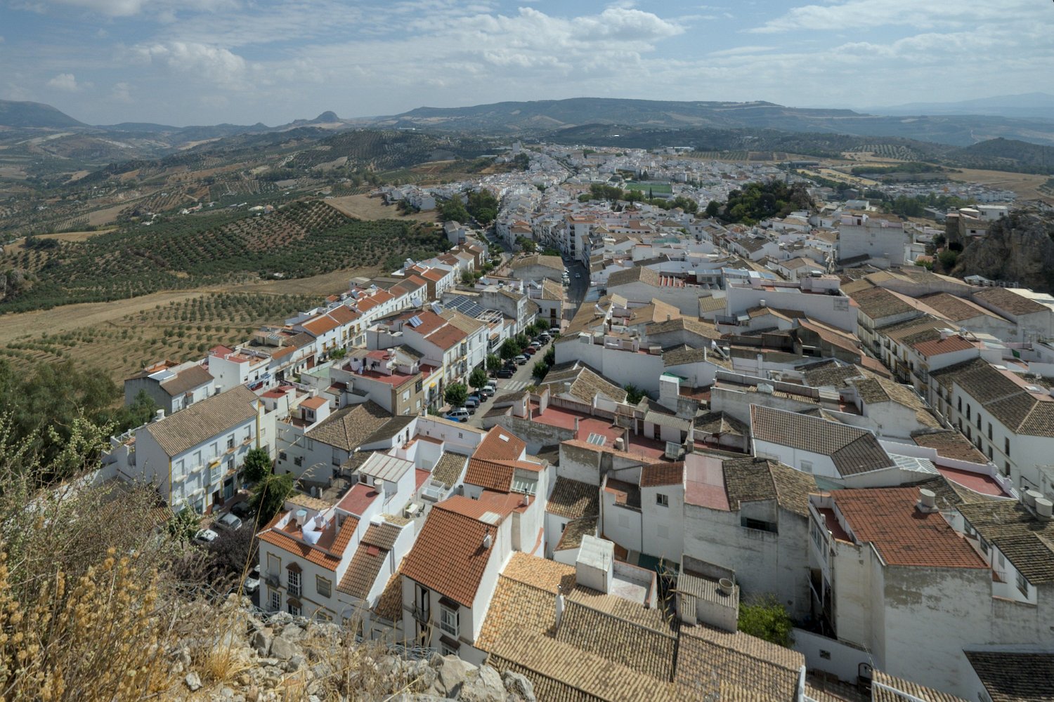 Donjon du château - Vue sur la ville