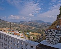 Vue sur la campagne environnante