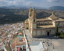 Donjon du château - Vue sur l'église Notre dame de l'Incantation