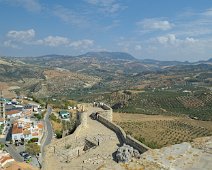 Donjon du château - Vue sur l'environnement